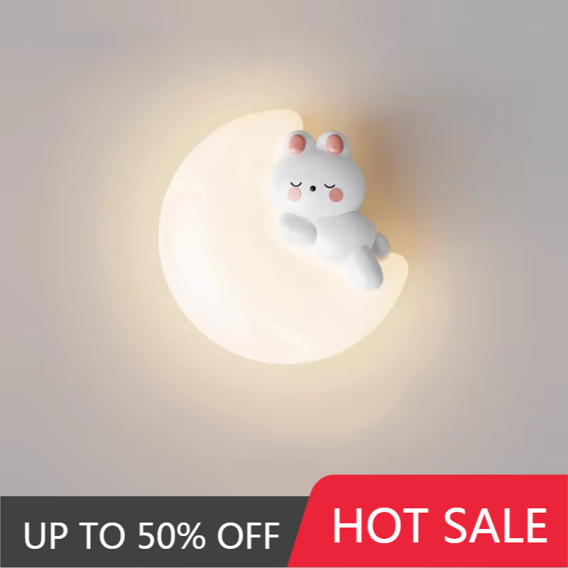 Baby Nursery Wall Lights - Luminária de Parede Criativa para Quarto