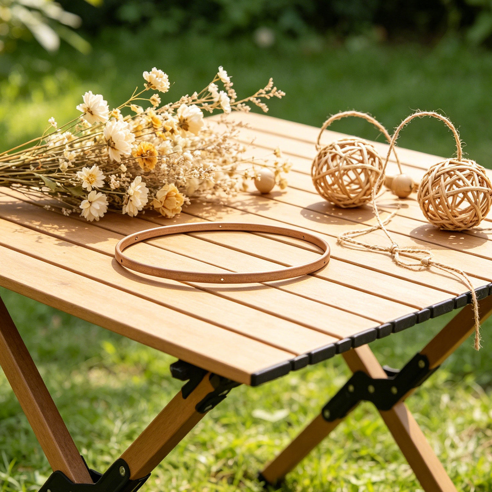 Baby Nursery Frames - Suporte de Bambu para Móbile de
