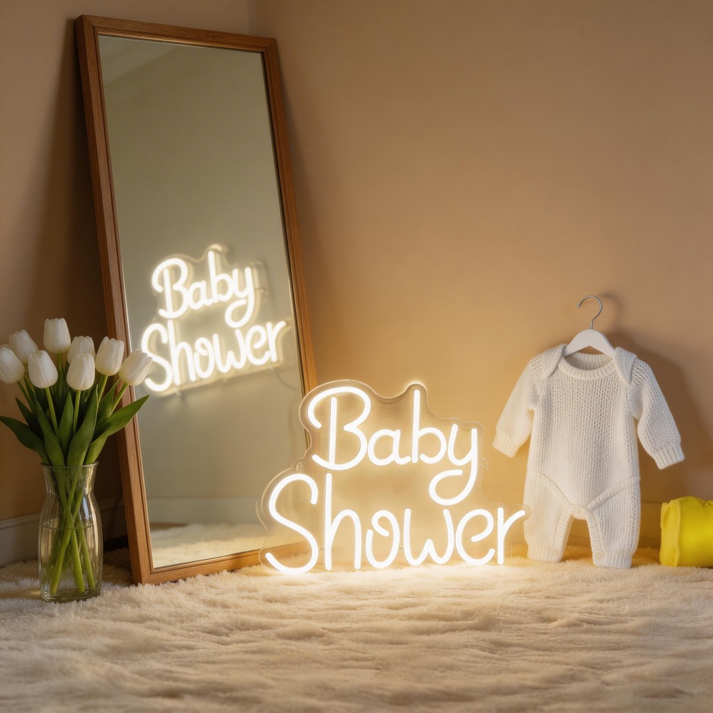Letreiros de Neon LED para Chá - Baby Nursery Wall Lights avaliação e preço