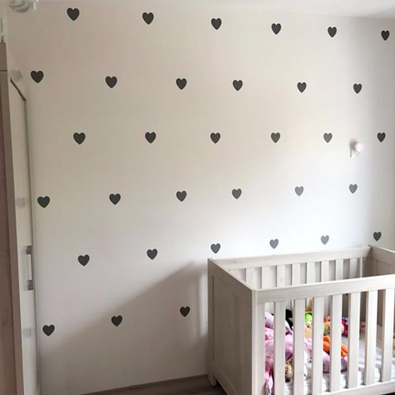 Coração adesivos decorativos p - Baby Nursery Decor Girl avaliação e preço