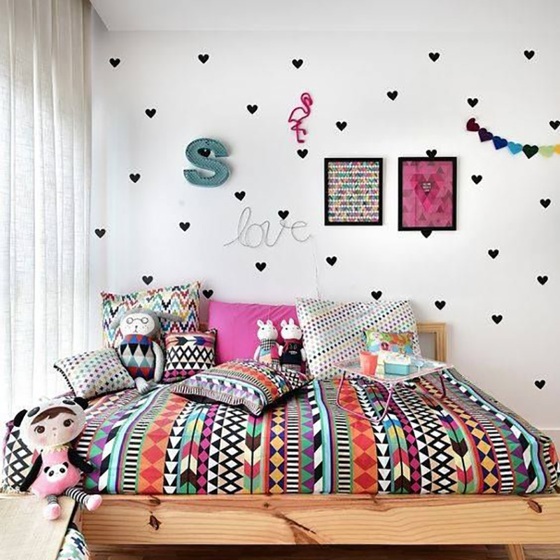 Coração adesivos decorativos p - Baby Nursery Decor Girl avaliação e preço