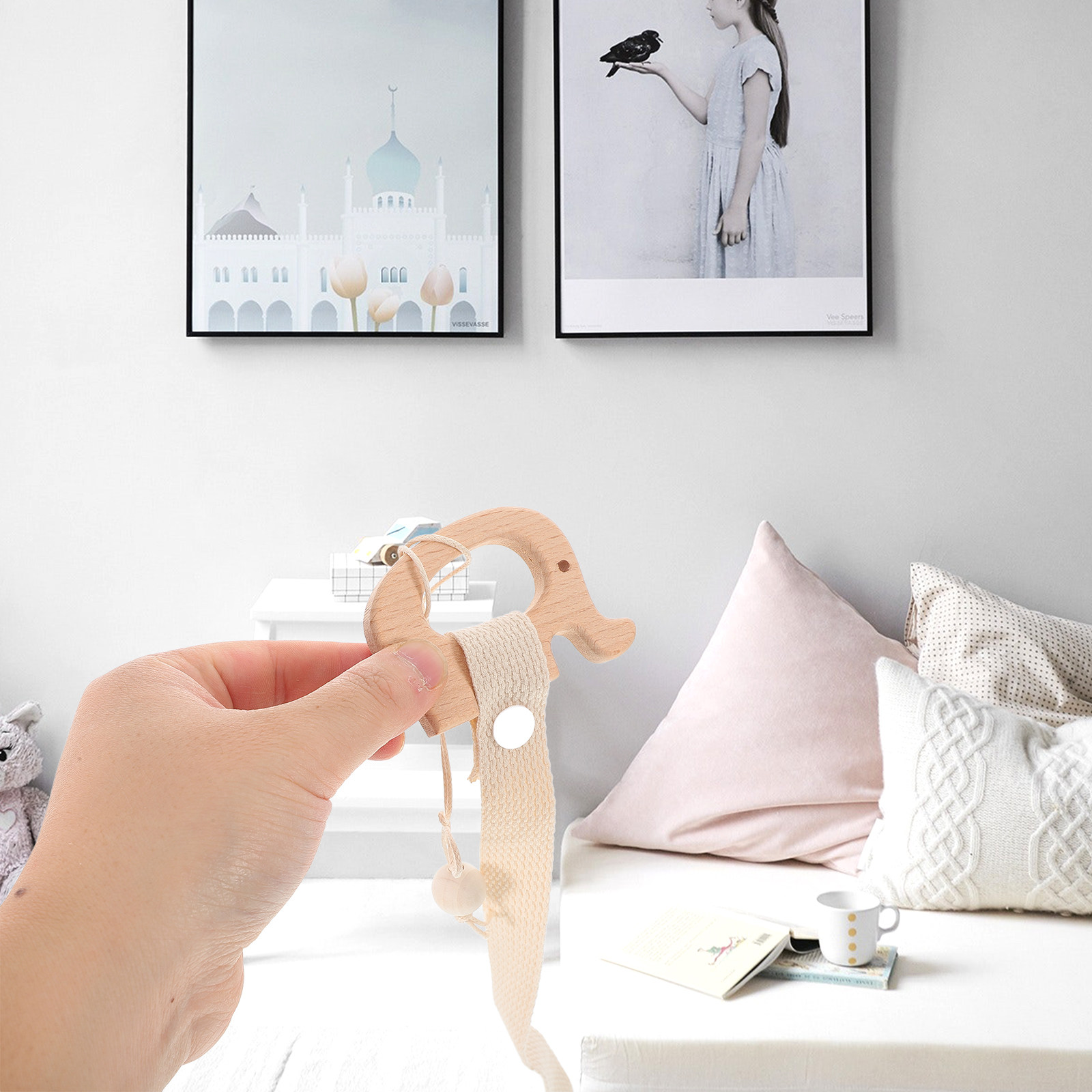 Organizador de Presilhas de Ca - Baby Nursery Decor Girl avaliação e preço