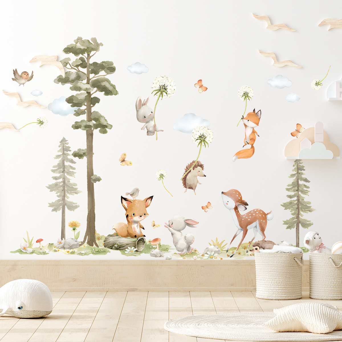 Adesivos de parede de animais  - Baby Girl Nursery Quotes avaliação e preço