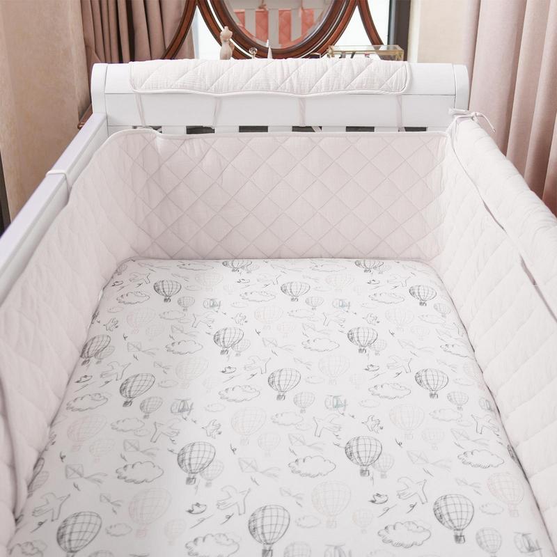 Amortecedor para cama de bebê, - Baby Nursery Decor Girl avaliação e preço
