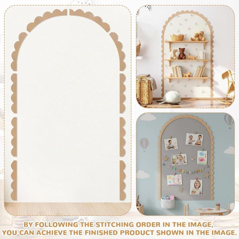 Arco Decorativo de Madeira par - Baby Nursery Frames avaliação e preço